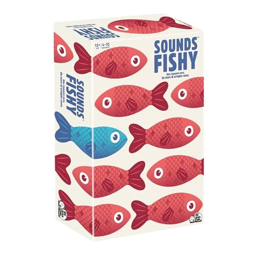 Asmodee Sounds Fishy – Juego de cartas y de mesa para familia y amigos – Juego de Bluff, astucia y intuición – de 4 a 10 jugadores – Italiano