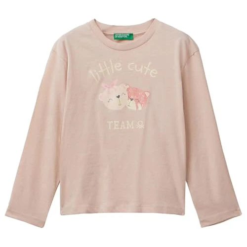 United Colors of Benetton t-Shirt m/l, Pink, 2 Years