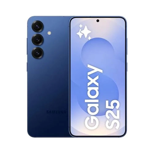 Offerta a tempo: Samsung Galaxy S25 Smartphone AI, 3 anni di Garanzia del produttore, Display 6.2'' FHD+ Dynamic AMOLED 2X, Fotocamera 50MP, RAM 12GB, 128GB, 4.000 mAh, Navy [Versione italiana] - 35% da 929.00 € a 599.88 €