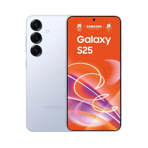 Offerta a tempo: Samsung Galaxy S25 Smartphone AI, 3 anni di Garanzia del produttore, Display 6.2'' FHD+ Dynamic AMOLED 2X, Fotocamera 50MP, RAM 12GB, 512GB, 4.000 mAh, Icyblue [Versione italiana] - 25% da 1109.00 € a 829.00 €
