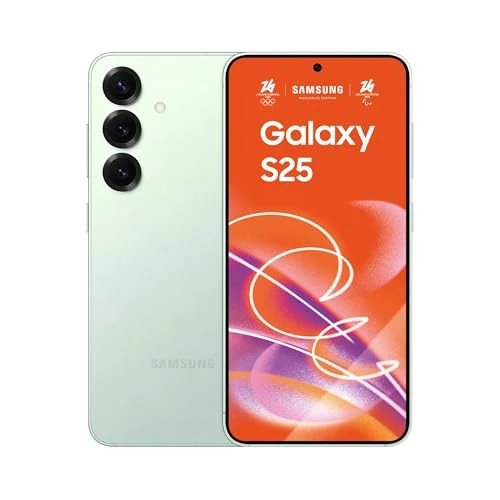 Samsung Galaxy S25 Smartphone AI, 3 anni di Garanzia del produttore, Display 6.2'' FHD+ Dynamic AMOLED 2X, Fotocamera 50MP, RAM 12GB, 512GB, 4.000 mAh, Mint [Versione italiana]