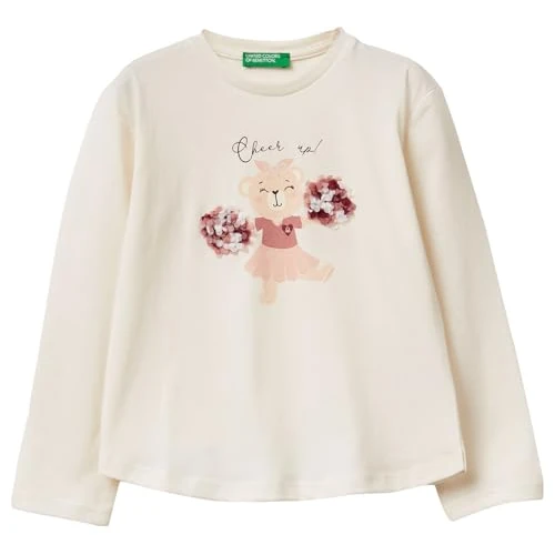 Oferta ograniczona: United Colors of Benetton Koszulka Dziewczynki T-shirt M/L 3i1xg10k8 z 42.10 EUR na 42.10 EUR (znizka 0%)