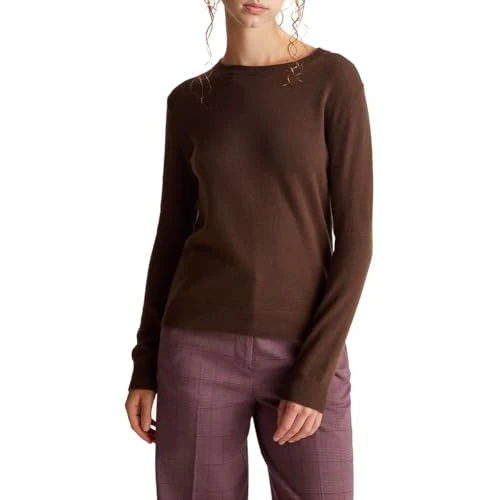 United Colors of Benetton Shirt G/C M/L, braun, XXS