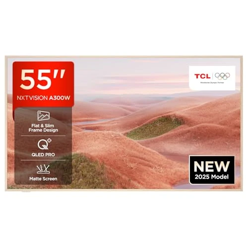 TCL QLED TV 4K 139 cm NXTFrame 55A300W