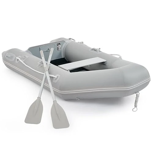 Oferta limitada: CO-Z 2,3 m Bote Inflable para Adultos 230 x 130 x 33 cm Tender Bote Inflable para 2 Personas Capacidad 300 kg Bote Fondo de Aleación de Aluminio para Pesca Compatible con Motores Fuera Borda de 349.99 € a 329.99 € (ahorro 6%)