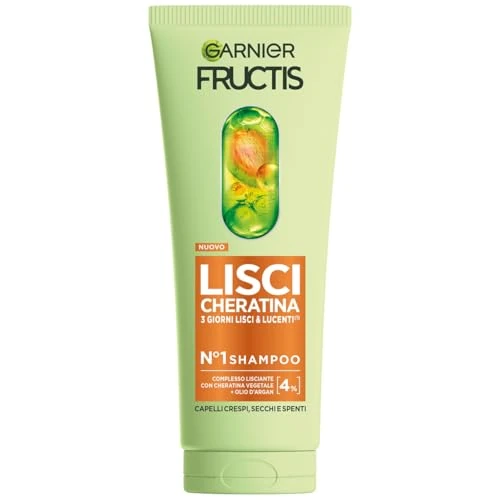 Offerta a tempo: Garnier Fructis - Shampoo per Capelli Lisci e Lucenti a Lungo — 41% da 4,49 € a 2,64 €
