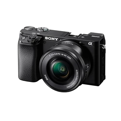 Offre limitee: Sony Alpha 6100, Appareil Photo Numérique Hybride APS-C en kit avec l'Objectif Zoom E 16-50mm f/3.5-5.6 PZ OSS (AF en 0.02s, Suivi des Yeux Humains et Animaux, Vidéo 4K, Ecran Selfie Vlogging) de 999.90 EUR a 799.00 EUR (economie 20%)