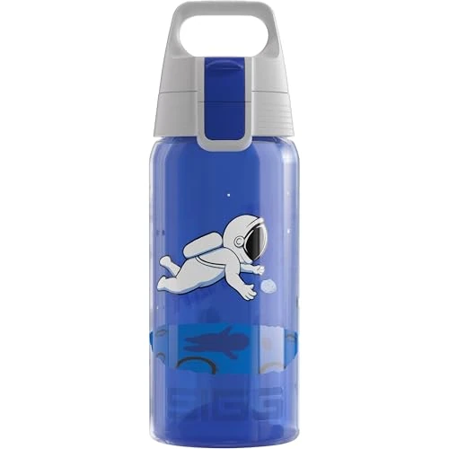 Offerta a tempo: Sigg - Borraccia Bambini - Viva One Space - Perfetta Per Bevande Gassate - Ermetica - Lavabile In Lavastoviglie - Senza BPA - Per Lo Sport E La Bicicletta - Blu - 0,5L - 16% da 17.38 € a 14.60 €