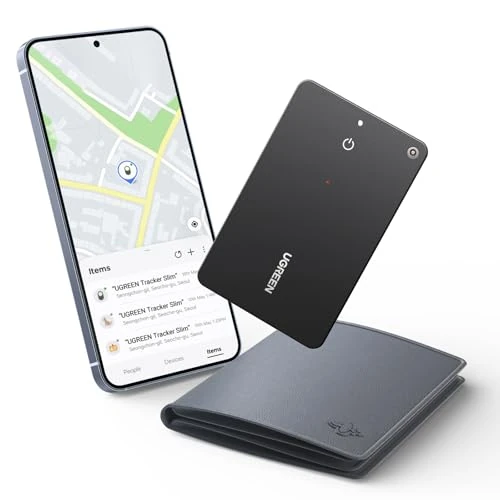 Oferta limitada: UGREEN FineTrack Slim S Smart Finder Tag Localizador Bluetooth Rastreador Sólo Samsung Ultra Delgado 1.7mm Resistente al Agua IP68 1 Año Compatible con SmartThings para Cartera Llave Equipaje Maleta de 36.99 EUR a 24.04 EUR (ahorro 35%)