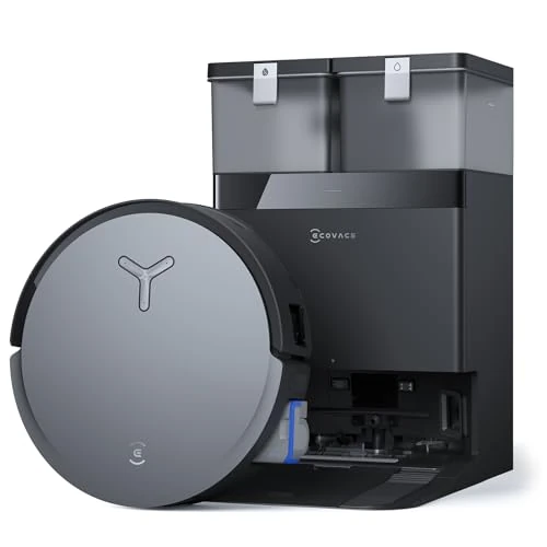 Offre limitee: ECOVACS X8 Omni Robot Aspirateur Laveur avec Station Omni, Aspirateur Robot 18000Pa, Nettoyage Automatique instantané OZMO Roller, Lavage à l'eau Chaude 75 ℃, Vidage Automatique, Noir de 499.00 EUR a 499.00 EUR (economie 0%)