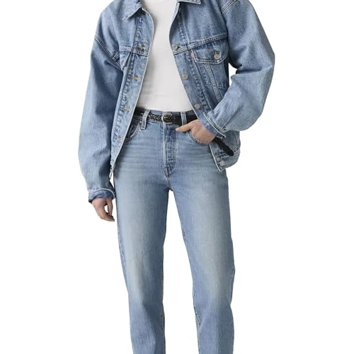 Levi's Women's Jeans 501 Crop, Color Where to Now NDX, Size 29 26