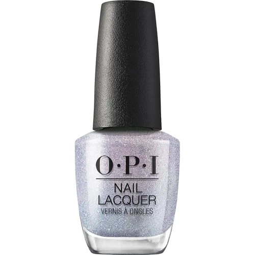 OPI Nail Lacquer - Colección OPI'm Dreaming - Esmalte de Uñas Plateado Brillante Translúcido- Resistente - Tono Case of Glamnesia (15ml)