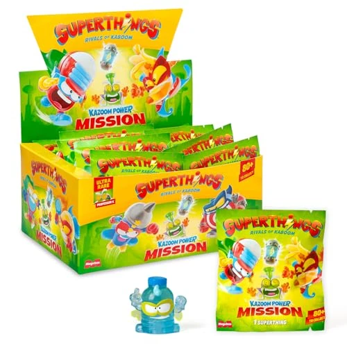Tijdelijke aanbieding: Superthings KAZOOM Power Mission – One Pack – doos met 25 enveloppen met verzamelfiguren, elke zak bevat 1 SuperThings verrassing en 1 checklist van 25.00 EUR naar 25.00 EUR (korting 0%)