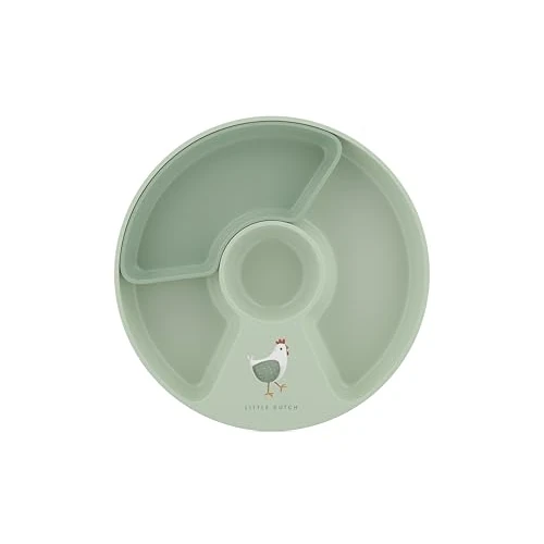 Tijdelijke aanbieding: Mepal - Mio vakjesbord Little Dutch hoge randen en afgeronde hoeken om gemakkelijk op te scheppen antislipbodem inclusief uitneembaar compartiment voor het maken van 2 3 of 4 vakken magnetronbestendig van 12.99 € naar 12.99 € (0.00%