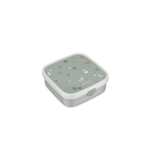 Tijdelijke aanbieding: Mepal - Campus bento lunchbox groot, bento lunchbox voor kinderen, inclusief 2 uitneembare lekvrije bentoboxen en vork, magnetronbestendig, 2x 200 Plus 1250 ml, Little Farm van 16.99 EUR naar 16.99 EUR (korting 0%)