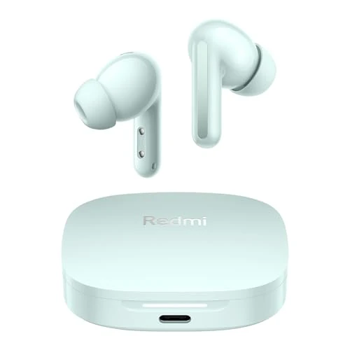Limited offer: XIAOMI Redmi Buds 6 (Global Version) TWS Earphone, 49dB Active Noise Cancellation Headset, Built-in immersive 360°Surround Sound, 42 Hours Long Battery Life, Type-C Bluetooth 5.4 (Coral Green) from 37.90 USD to 37.90 USD (save 0%)