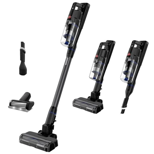Offerta a tempo: Bissell PowerClean FurGuard, Aspirapolvere Senza Fili, Motore da 280W, Spazzola a rullo Autopulente, Faretti FurFinder, Scopa Elettrica, Autoportante, Filtro HEPA, 2500 mAh Batteria Rimovibile, 4091N - 28% da 249.99 € a 179.99 €
