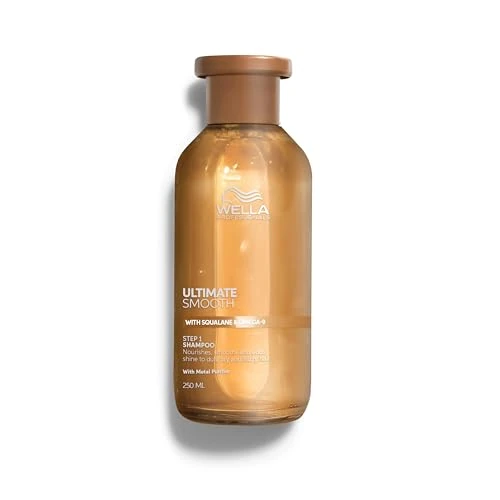 Offerta a tempo: Wella Professionals Ultimate Smooth Shampoo - Shampoo Idratante con Squalano e Omega 9 - Ristrutturante Capelli Secchi, Opachi e Crespi (250ml) - 32% da 18.60 € a 12.65 €