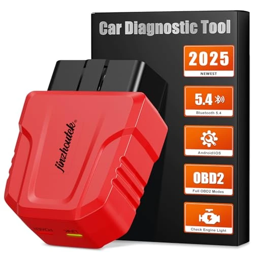 OBD2 Scanner Bluetooth Code Reader：5.4 OBD Car Diagnostic Tool for All Systems Car Diagnostic Code Tool- Car Fault Check - Wireless Mini OBDII Vehicle Performance Test for iOS Android Windows