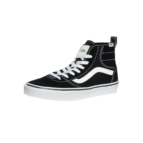 Limited offer: Vans Men's Ashwood Hi Decon Suede Trainers, Black/Black from 70.00 EUR to 35.00 EUR (save 50%)