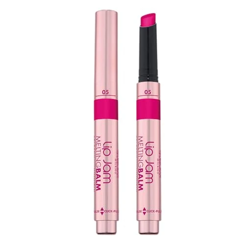 Offerta a tempo: Deborah Milano - Lip Jam Melting Balm, Balsamo Labbra Colorato Idratante ed Emolliente, Colore Brillante fino a 12 Ore, Finish Luminoso, Texture Leggera, Elegante Confezione a Penna, 05 Dragon Fruit - 54% da 14.03 € a 6.49 €