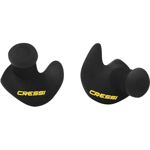 Offerta a tempo: CRESSI Dry Ear Plugs Black - Tappi per Orecchie in Silicone, Ideali per Impedire l’Ingresso dell’Acqua durante il Nuoto, Nero, Taglia Unica, Adulti - 43% da 9.99 € a 5.73 €