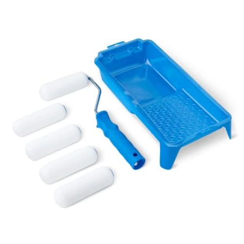 Offre limitée : Amazon Basics Kit de rouleau de peinture en mousse, rouleau de 10,2 cm, lot de 8 de 7.24 € à 7.24 € (0.00% de remise)
