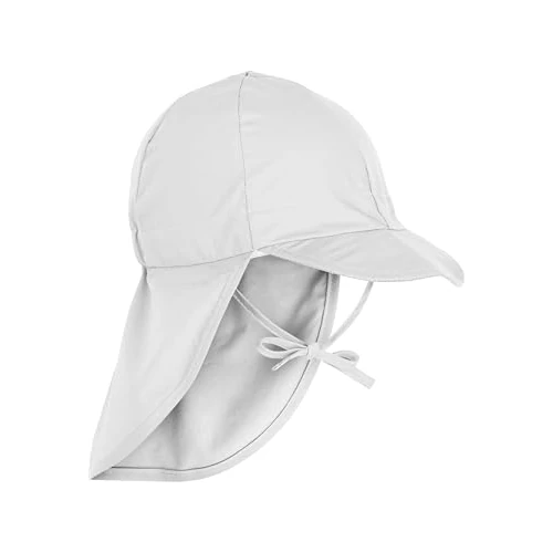 Zeitlich begrenztes Angebot: Mikk-line Sonnenhut Baby UV Schutz 50+ | Mütze mit Nackenschutz für Jungen & Mädchen | Atmungsaktiver Schirmmütze Kinder | Verstellbarer Sonnenhut für Outdoor, Garten & Strand von 29.95 € auf 9.98 € (67% Rabatt)