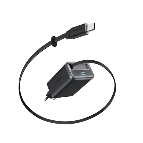 Offre limitée : Anker Nano Chargeur iPhone USB C 35W, Chargeur Compact Haute Vitesse 2 Ports avec câble rétractable et Durable Anker InstaCord, pour iPhone série 16/15/14, iPad, Pixel, et Bien Plus Encore de 29.99 € à 24.99 € (17% de remise)