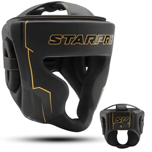 Limited-time offer: Starpro Professional Boxing Headguard - Premium Sparring Gear with Full Face Protection, Lightweight Design & Optimal Fit for Enhanced Safety from 46.99 £ to 46.99 £ (save 0.00%)