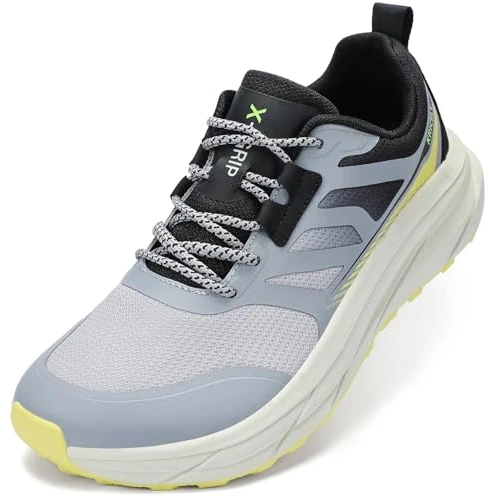 Offre limitee: Kricely Chaussure Trail Homme Pieds tête Larges Chaussures Randonnée Running Respirantes Antidérapantes Baskets Marche Course Trekking Sports Légère（Gris 40） de 49.99 EUR a 34.99 EUR (economie 30%)