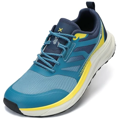 Oferta limitada: Kricely Zapatillas Trail Running Hombre de Ancho Extra Calzado de Correr en Montaña Antideslizantes Zapatillas de Trekking Ligeras Zapatos Deportivo de Exterior（Azul 42） de 49.99 EUR a 34.99 EUR (ahorro 30%)