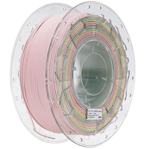 Creality CR-PLA Matte Rainbow Filament 1.75 mm 1 kg