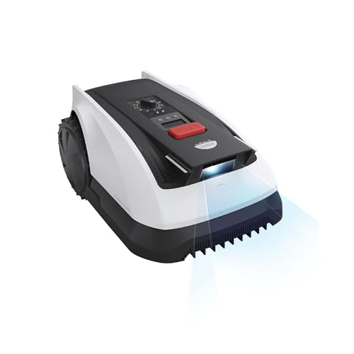 Offerta a tempo: ECOVACS GOAT O800 RTK Robot Tagliaerba Senza Filo Perimetrale 800m², RTK+Vision Potenziata da LiDAR Rasaerba Robot, Mappatura Automatica, Passa percorso di 0,7 m, Taglio dei bordi, Pendenza 45% - 7% da 699.00 € a 649.00 €