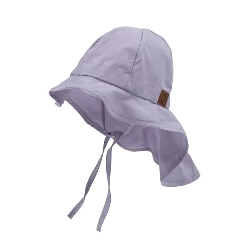 Offre limitée : Mikk-line Chapeau de soleil bébé protection UV 50 avec protection de la nuque – Chapeau de soleil pour bébé - Casquette d'été pour enfants filles et garçons – Légère casquette d'été pour une de 18.99 € à 9.98 € (47% de remise)