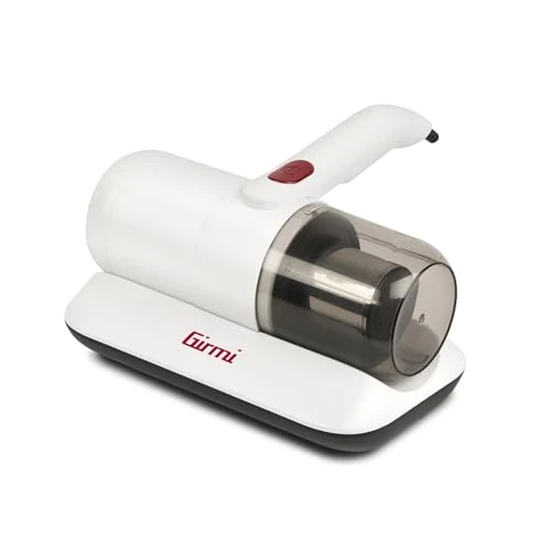 Zeitlich begrenztes Angebot: Girmi Vibra-Clean AP25 Milbensauger für Matratzen, 300 W, Starke 12 kPa Saugkraft, UV-Lampe, Doppeltes Filtersystem (Metall + HEPA), Vibrawave-Pads, Entfernt Milben, Allergene & Staub, Leichtgewichtig von 39.90 € auf 39.90 € (