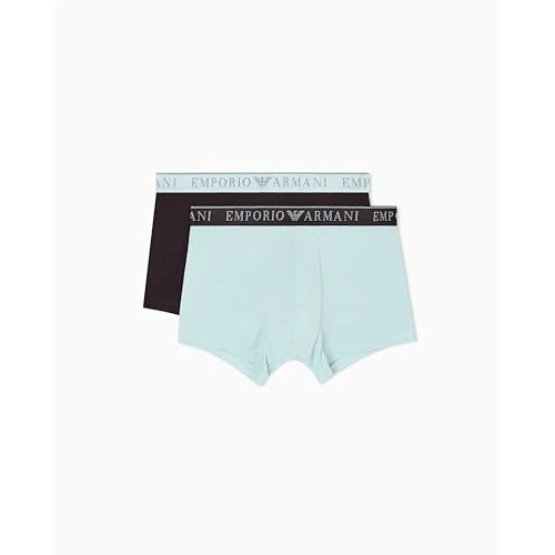 Emporio Armani Endurance 2-Pack Trunk Bermuda, Marrone, XL Uomo