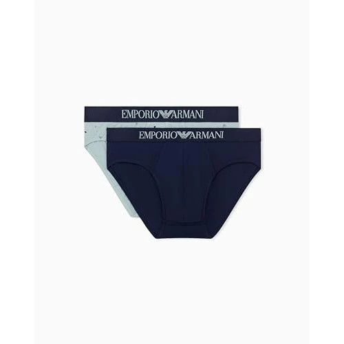 Oferta limitada: Emporio Armani Paquete de 2 Calzoncillos clásicos para Hombre, Color Verde, Talla XL, Verde, XL de 60.00 € a 51.00 € (ahorro 15%)