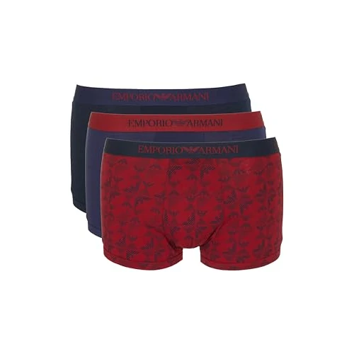 Limited offer: Emporio Armani Colored Basic Pure Cotton 3-Pack Trunk Underwear from 40.99 EUR to 35.38 EUR (save 14%)