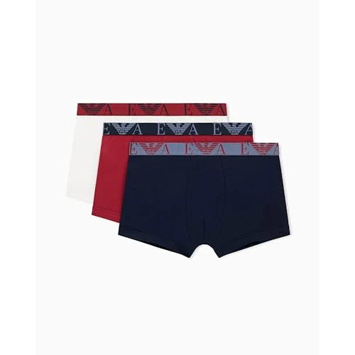 Limited offer: Emporio Armani mens Bold Monogram 3 Pack Trunk from 55.00 EUR to 27.79 EUR (save 49%)