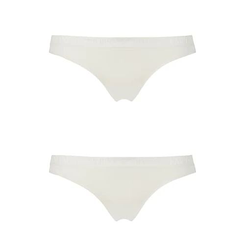 Offerta a tempo: Emporio Armani Mezze Ciabatte brasiliane da Donna in Microfibra, Confezione da 2, Bianco, XL, Bianco, XL - 0.00% da 16.29 € a 16.29 €