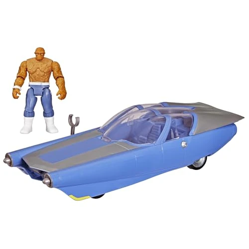 Oferta limitada: Marvel Studios, The Fantastic Four Epic World of Action, Fantasticar Aerodeslizador y Auto, Set de Figura y Coche de Juguete de 31.42 € a 26.49 € (ahorro 16%)