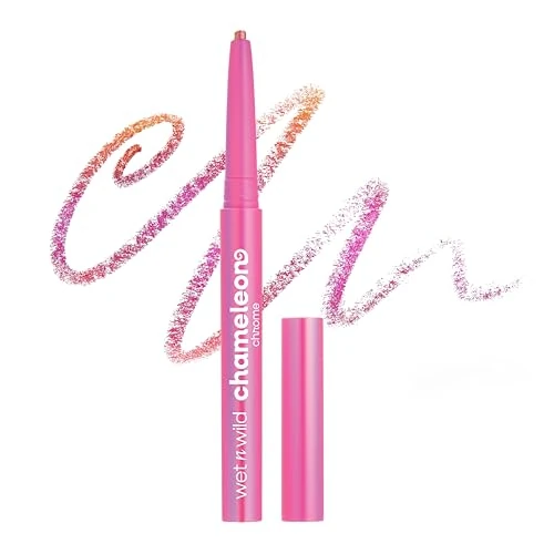 Wet n Wild Chameleon Chrome Eyeliner Impermeabile e Retraibile, Pigmenti Iridescenti, Riflettono la luce per un Cambio Dinamico del Colore, a Prova di Sbavatura, Dura fino a 18 hr, Planet Disco