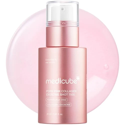 Offerta a tempo: medicube PDRN Pink Collagen Exosome Shot Serum 7.500 PPM 1,01 fl.oz – Siero booster con Exosome, Salmon DNA PDRN & Spicule per texture e pori - 32% da 18.90 € a 12.80 €