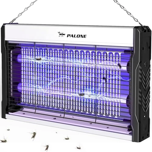 PALONE Electric Insect Killer, UV USB Bug Zapper, 3200 V, Wall Mounted Mosquito Lamp with Cable, Insect Lamp, Electric Fly Trap, Mosquito Trap, Fly Catcher, Insect Trap