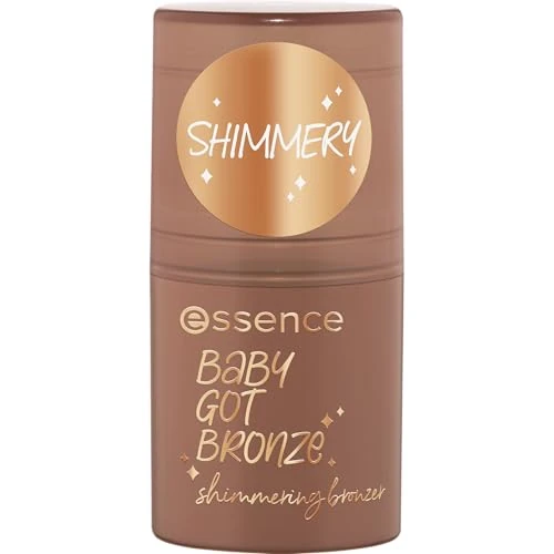 Offerta a tempo: Essence Cosmetics Baby Got Bronze Shimmering Bronzer, Risultato Istantaneo, Naturale, Brillante, 5.5 g - 15% da 3.89 € a 3.29 €