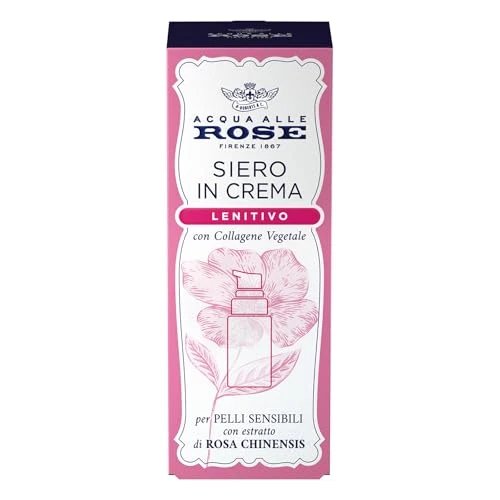 Begrenztes Angebot: Acqua alle Rose Beruhigendes Creme-Serum mit pflanzlichem Kollagen von Rose Chinensis ist ideal, um empfindliche Haut sanft mit Feuchtigkeit zu versorgen. Hilft beim Schutz vor oxidativem Stress - 30 von 10.50 EUR auf 10.50 EUR (Rabatt 0%)