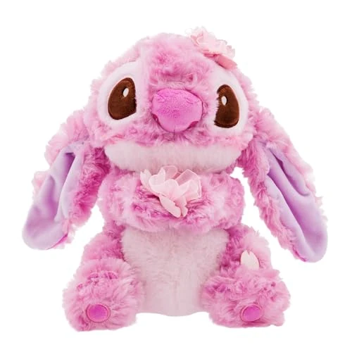 Oferta ograniczona: Disney Store Oficjalny plusz, Lilo i Stitch, 28 cm / 10", kolekcja Sakura, różowa miękka zabawka z kwiatami wiśni, odpowiednia od urodzenia, 0+ z 40.00 EUR na 28.00 EUR (znizka 30%)