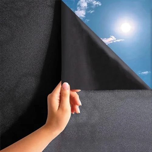 Offerta a tempo: MARAPON Pellicola Oscurante per Vetri Finestre 0,75x20 m Adesione Statica Senza Colla Pellicole Oscuranti per Totale Oscuramento e Privacy Camera da Letto e Ufficio - 12% da 179.99 € a 157.66 €