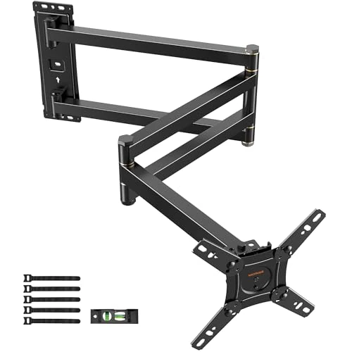 Limited offer: WHYFONE Long Reach 1036mm TV Wall Bracket [180° Rotation] [180° Swivel] Corner TV Wall Bracket Mount for 13-43 Inch TVs & Monitors, Full Motion Monitor Wall Mount Bracket Max VESA 200x200mm up to 25kg from 85.99 EUR to 62.29 EUR (save 28%)